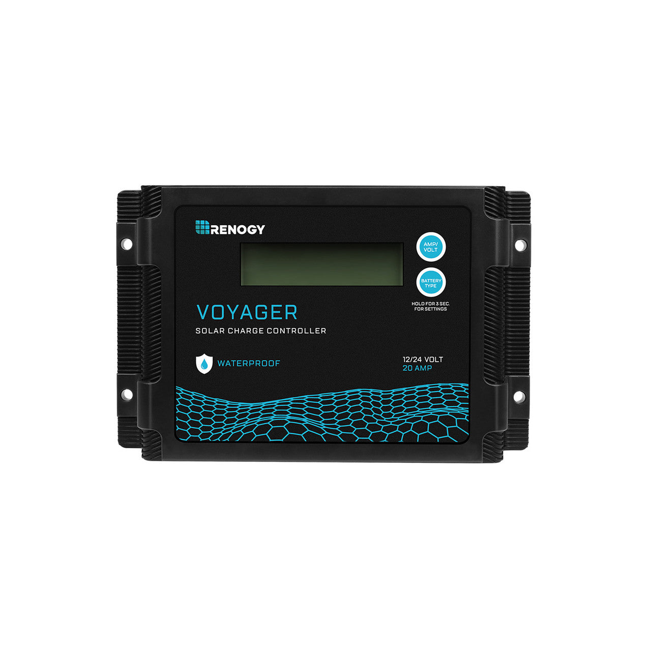 Renogy | New Edition Voyager 20A PWM Waterproof Solar Charge Controller | RCC20VOYP-US