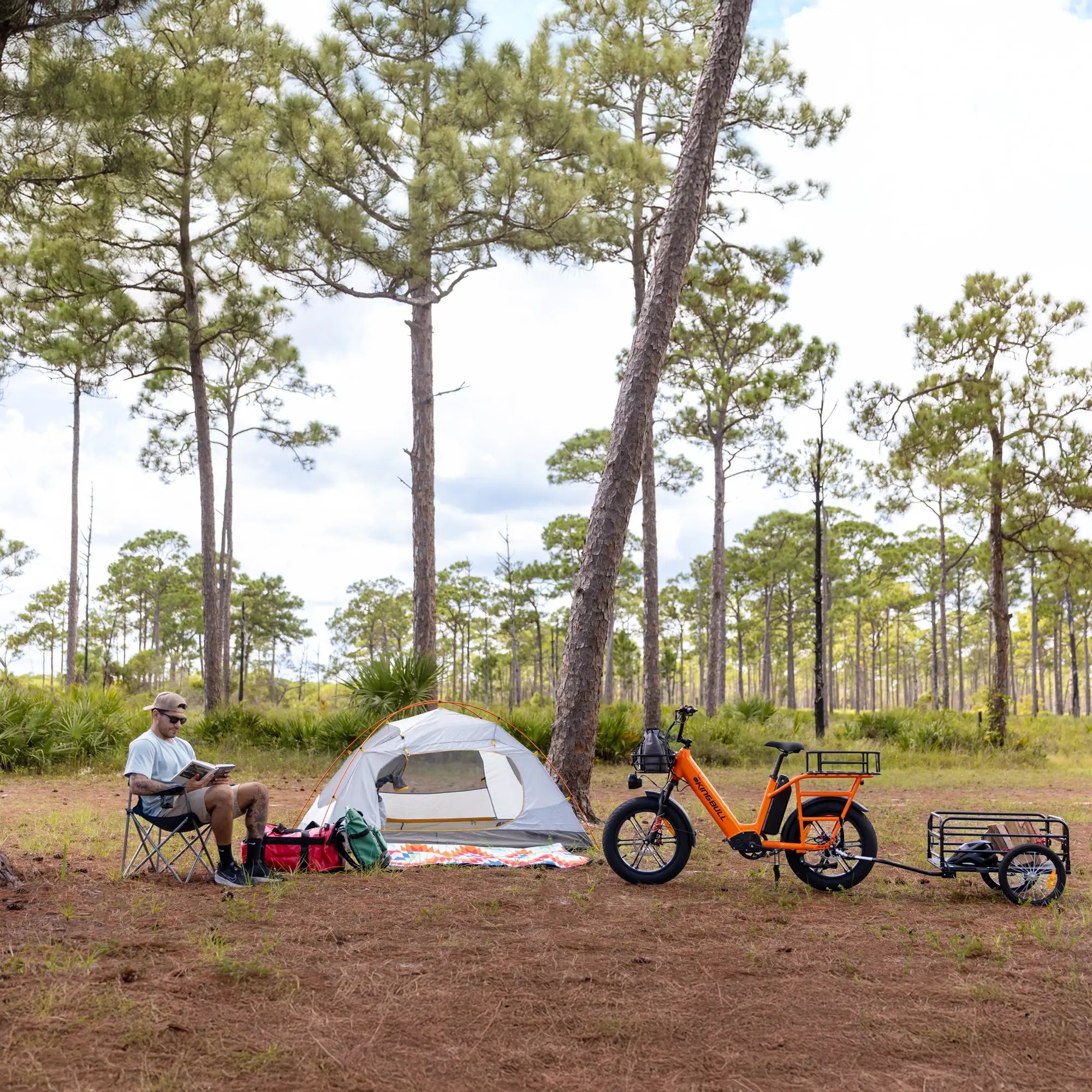 Kingbull Dual Battery Voyager 2.0| Long Range Cargo Electric Bike