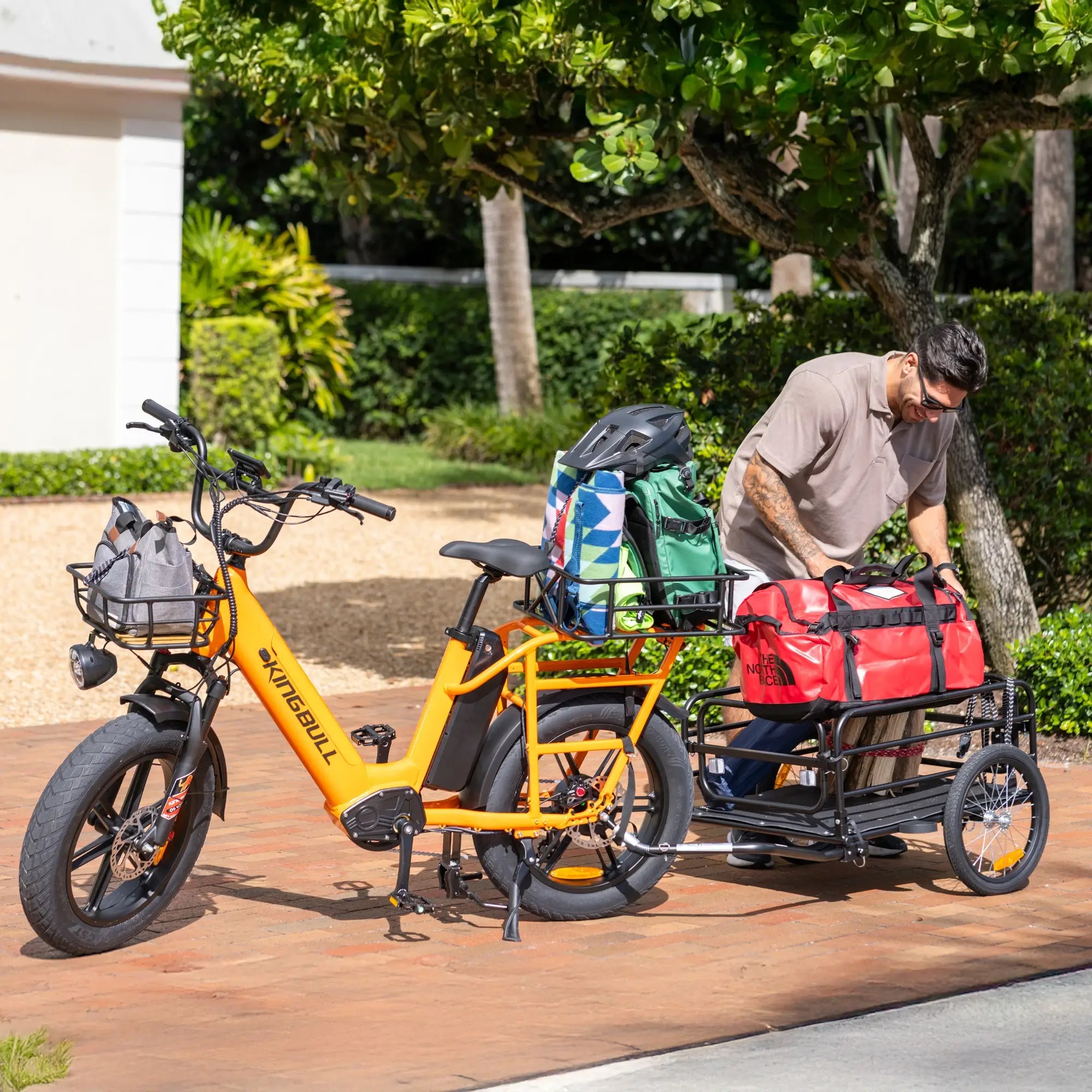 Kingbull Dual Battery Voyager 2.0| Long Range Cargo Electric Bike