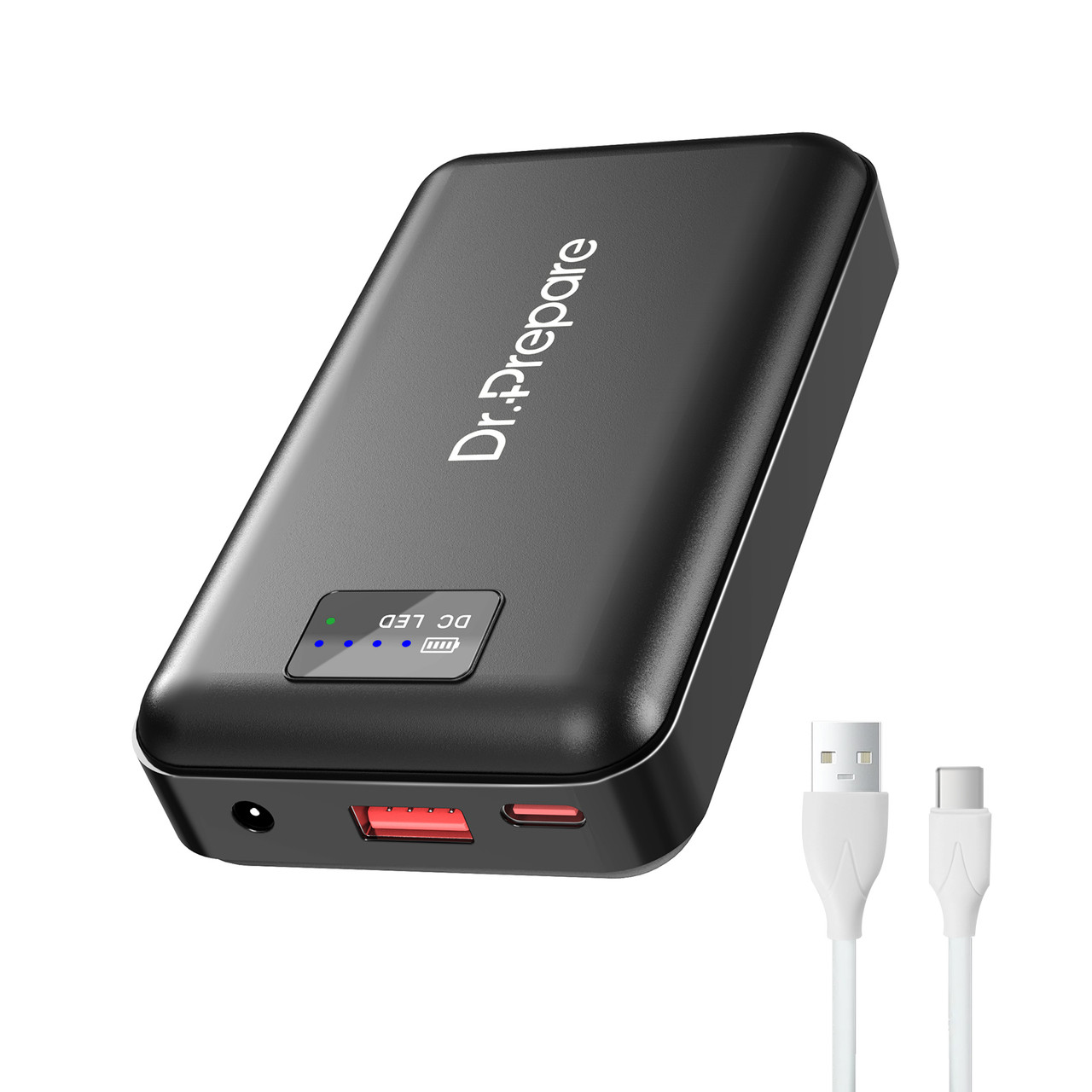 Renogy | Dr. Prepare 16000mAh Portable Battery Fast-Charging Power Bank for Heated Vest | DCEPB7-G1-US