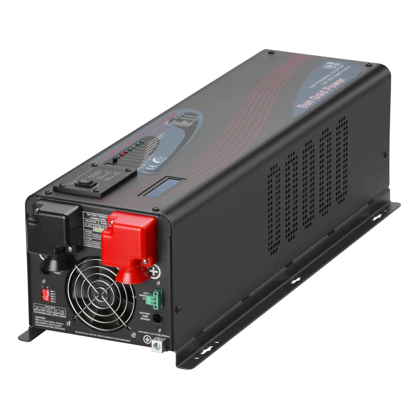 SunGoldPower 6000W DC 24V/ 48V Split Phase Pure Sine Wave Inverter With Charger