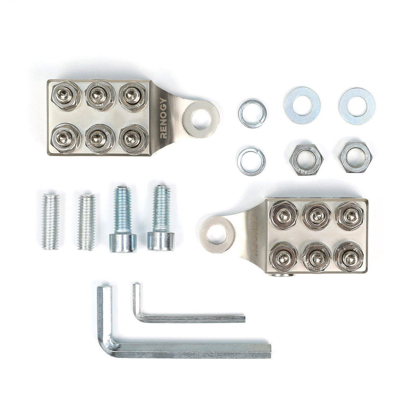 Renogy | 12-Way Battery Terminal Distribution Block Pair | ROA03TB-US