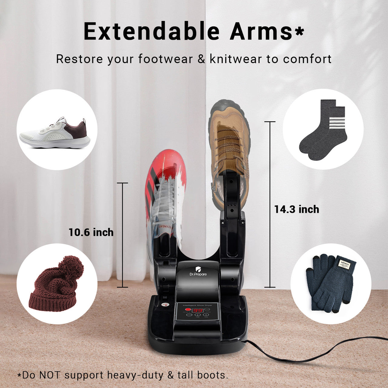 Renogy | Dr.Prepare Ozone Shoe Dryer | DBD-0N3G2-US