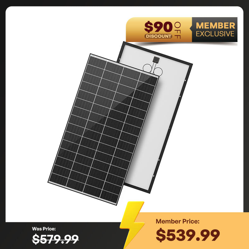 Renogy | N-Type 320W Monocrystalline Solar Panel | RSP320DC-BKx2-US