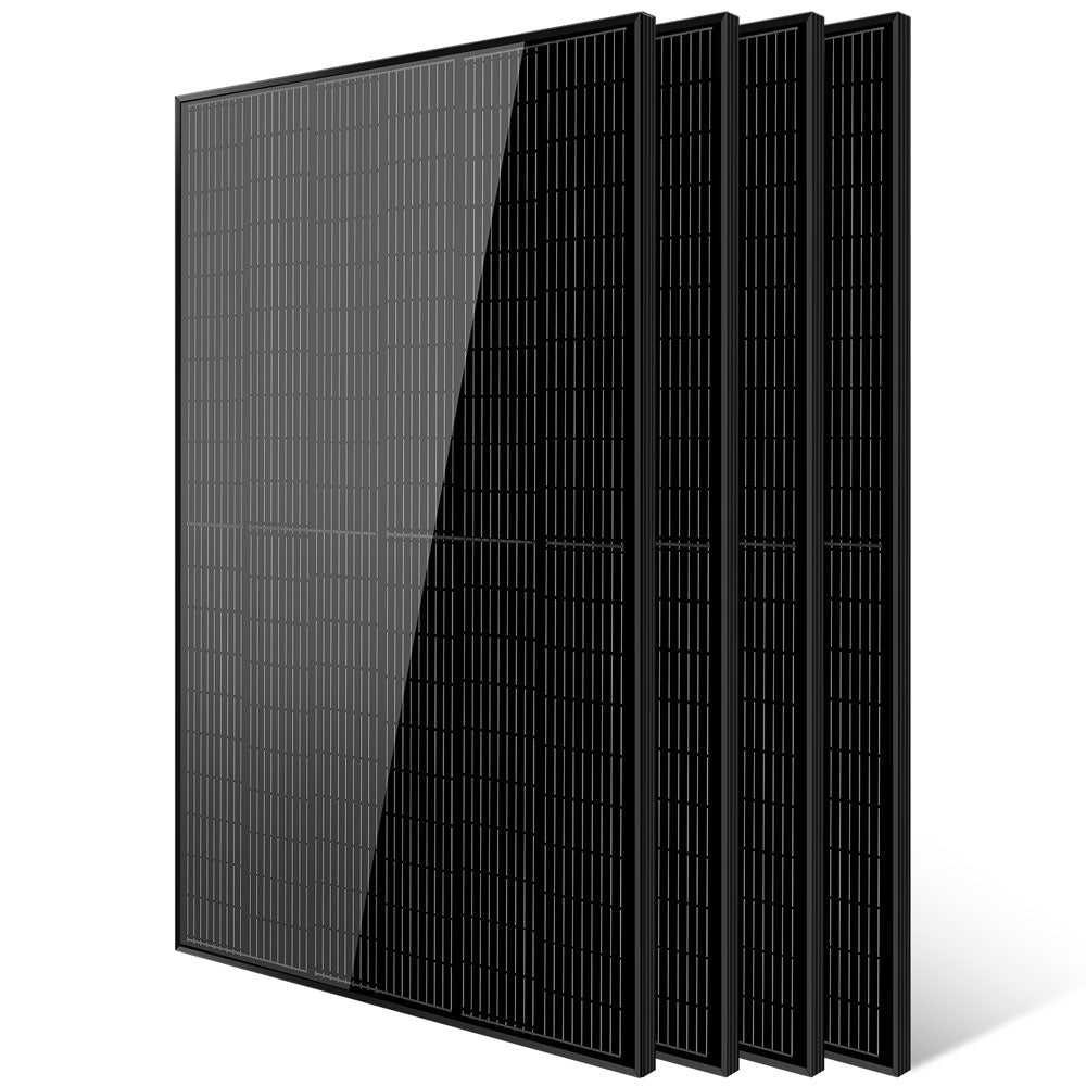 SunGoldPower 370W/ 415W/ 440W/ 500W Mono Black PERC Solar Panel UL 61730 CEC Listed