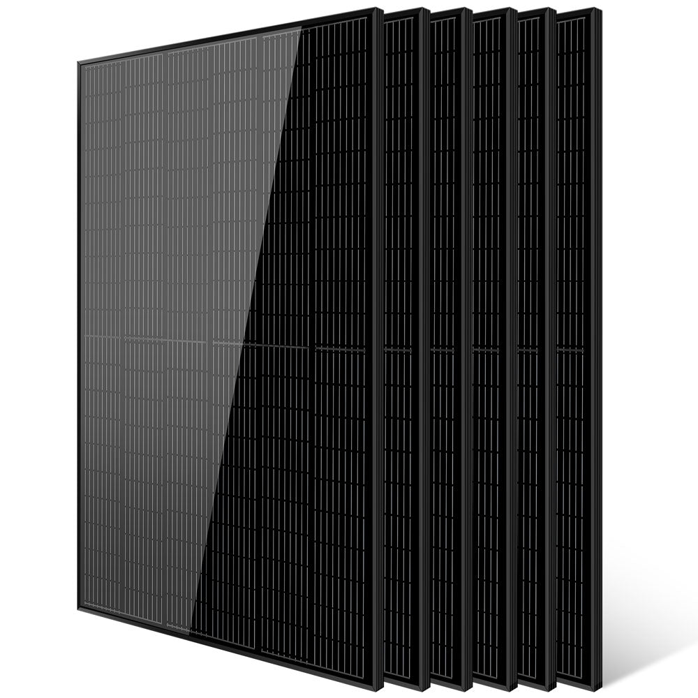 SunGoldPower 370W/ 415W/ 440W/ 500W Mono Black PERC Solar Panel UL 61730 CEC Listed