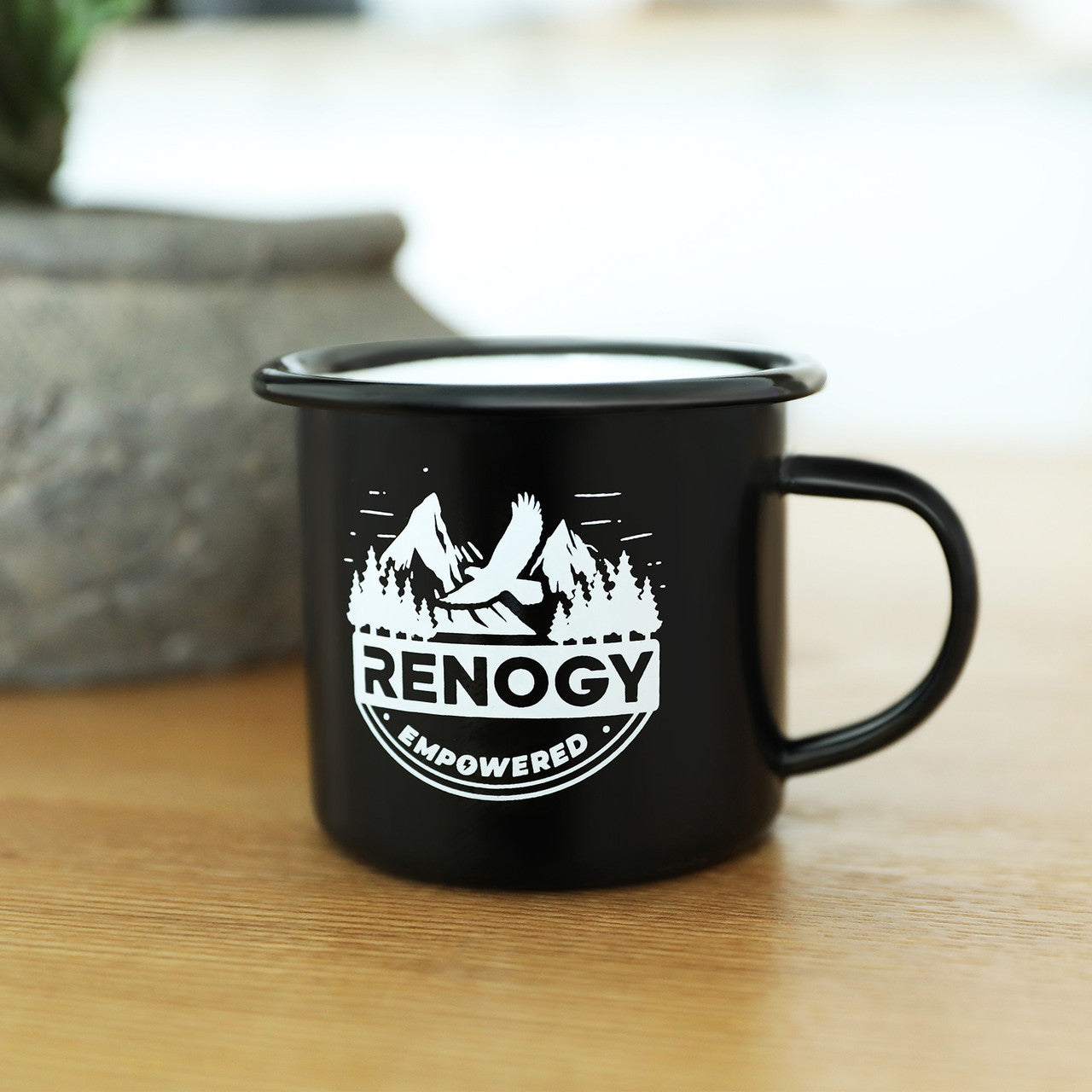 Renogy | Enamel Coffee Mug | RMC-0BK01-US
