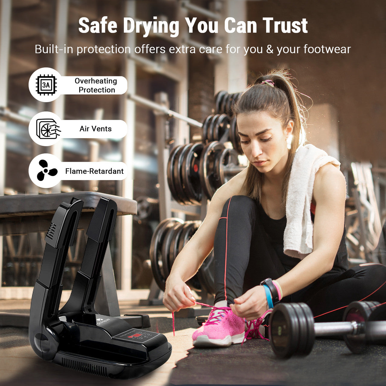 Renogy | Dr.Prepare Ozone Shoe Dryer | DBD-0N3G2-US