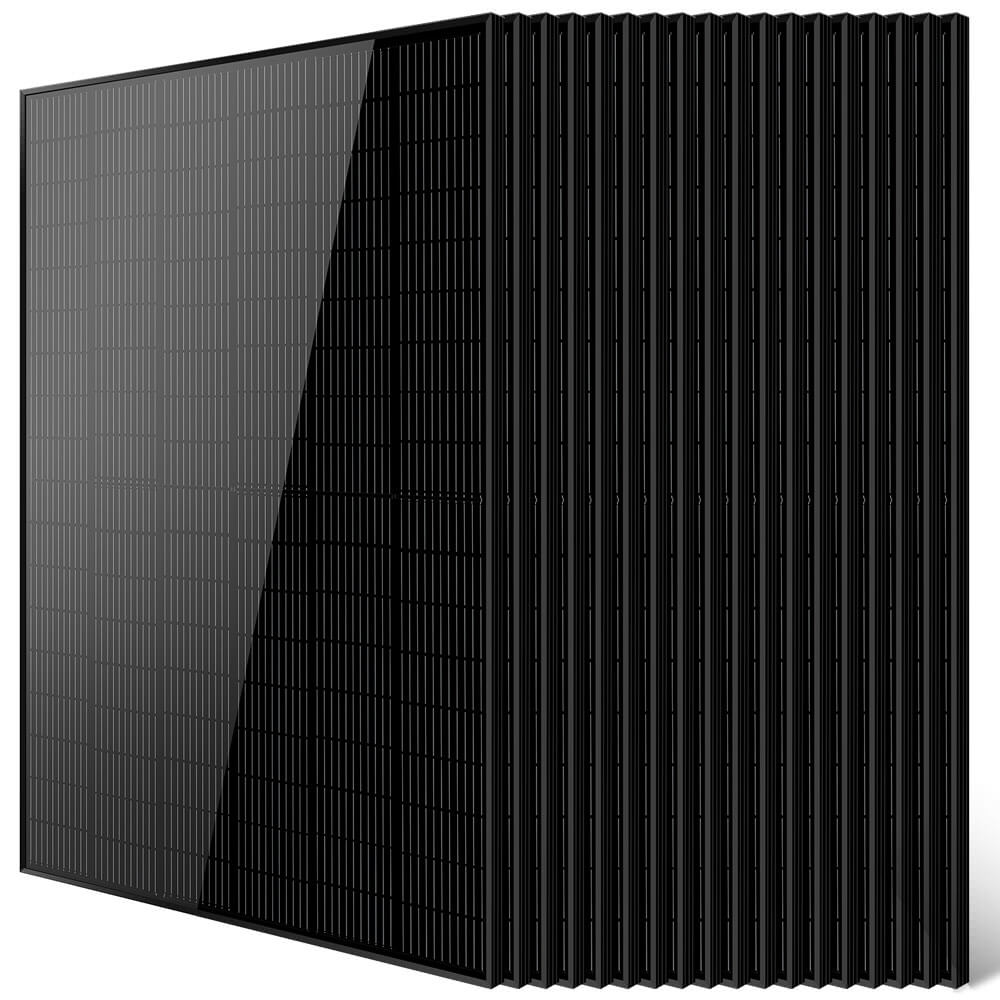 SunGoldPower 370W/ 415W/ 440W/ 500W Mono Black PERC Solar Panel UL 61730 CEC Listed