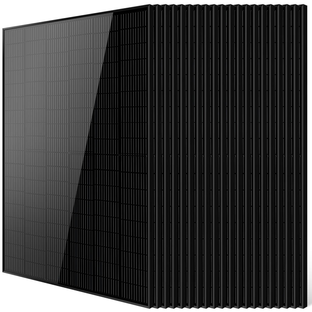 SunGoldPower 370W/ 415W/ 440W/ 500W Mono Black PERC Solar Panel UL 61730 CEC Listed