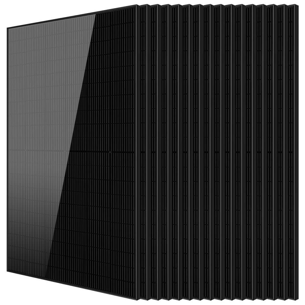 SunGoldPower 440W Mono Black PERC Solar Panel UL61730 CEC Listed