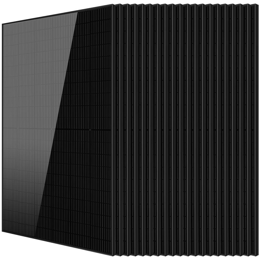 SunGoldPower 370W/ 415W/ 440W/ 500W Mono Black PERC Solar Panel UL 61730 CEC Listed