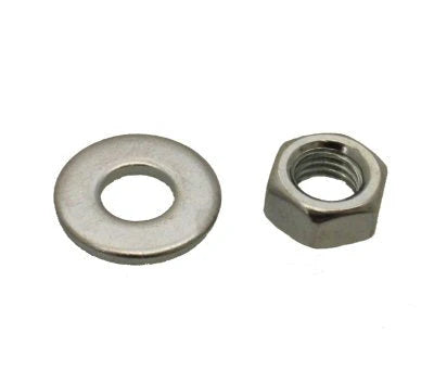 Universal Parts M7-1.00 Nuts & Washers - Set of 4