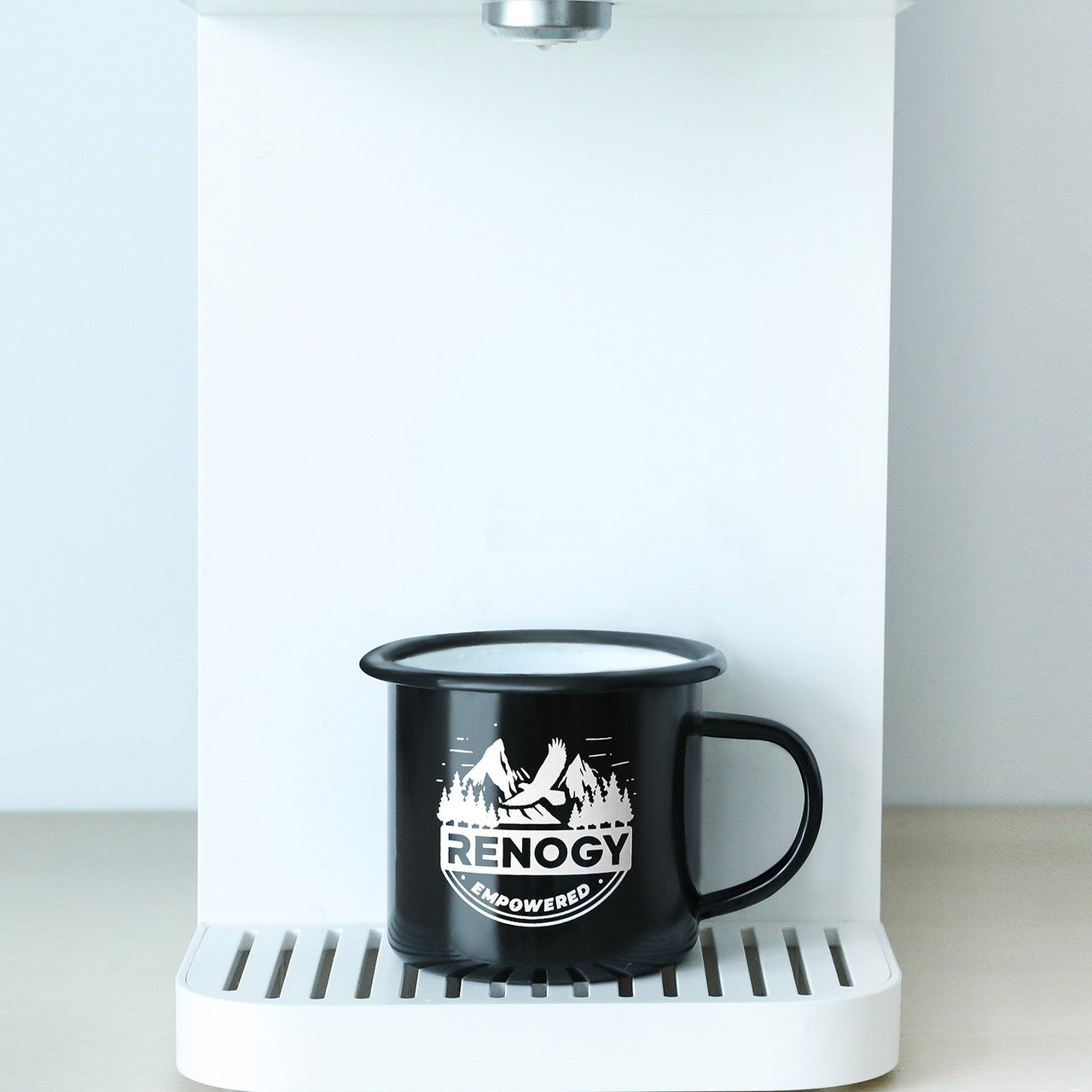 Renogy | Enamel Coffee Mug | RMC-0BK01-US