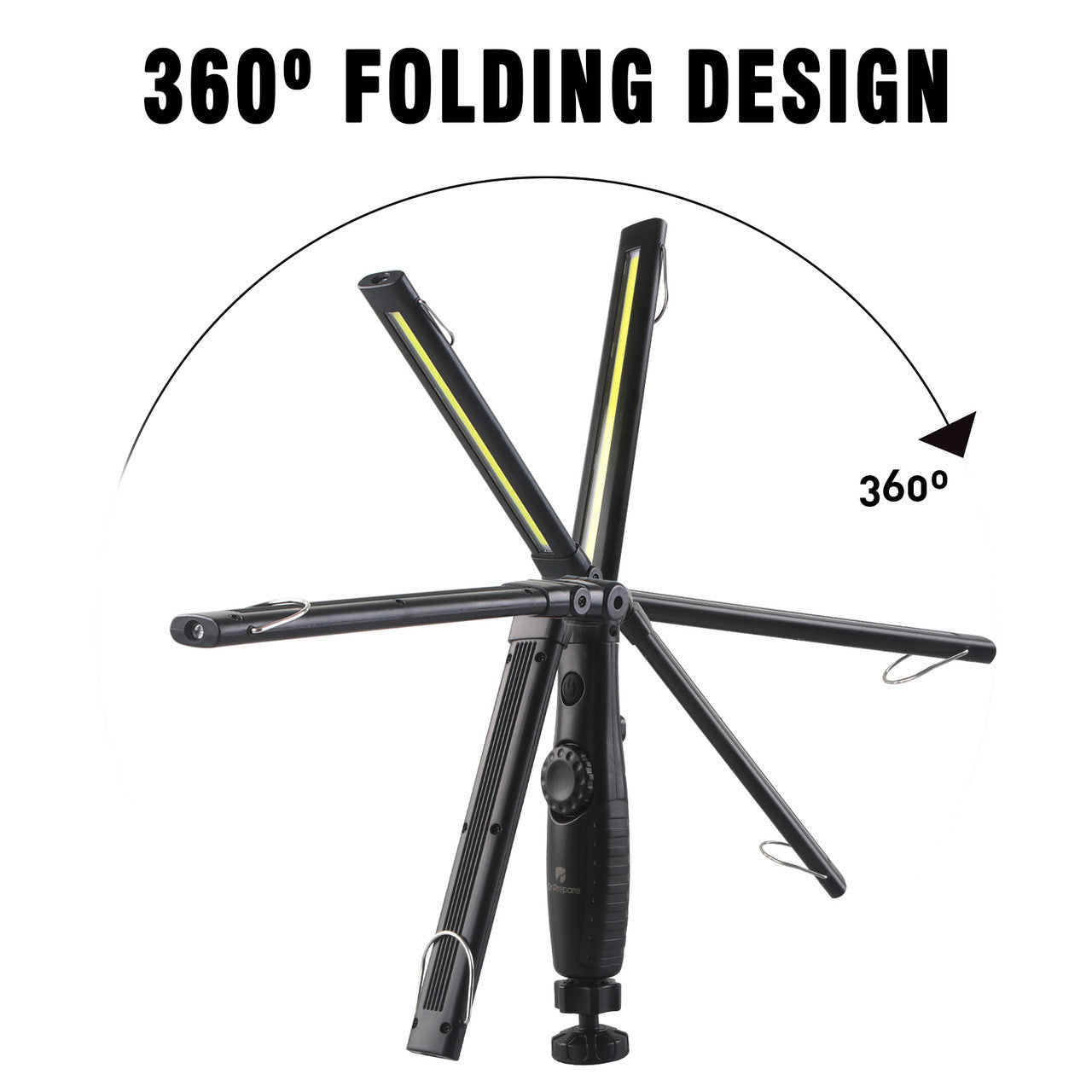 Renogy | Dr. Prepare LED Work Light, 700 Lumens Rechargeable Work Light | DWL-1BK3200-US