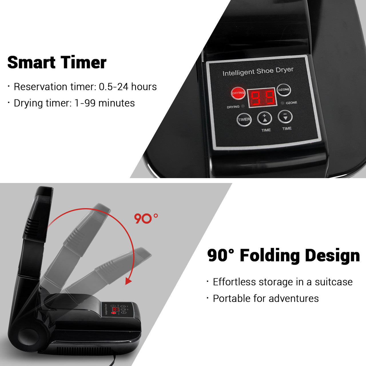 Renogy | Dr.Prepare Ozone Shoe Dryer | DBD-0N3G2-US