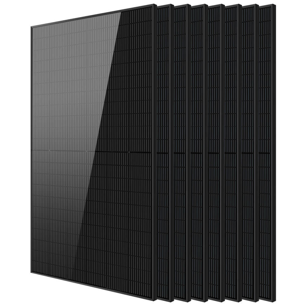 SunGoldPower 370W/ 415W/ 440W/ 500W Mono Black PERC Solar Panel UL 61730 CEC Listed