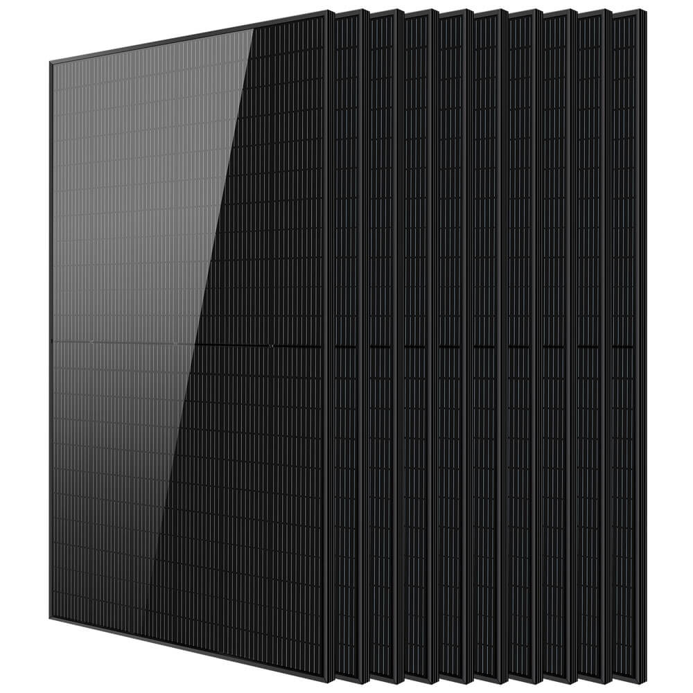 SunGoldPower 370W/ 415W/ 440W/ 500W Mono Black PERC Solar Panel UL 61730 CEC Listed