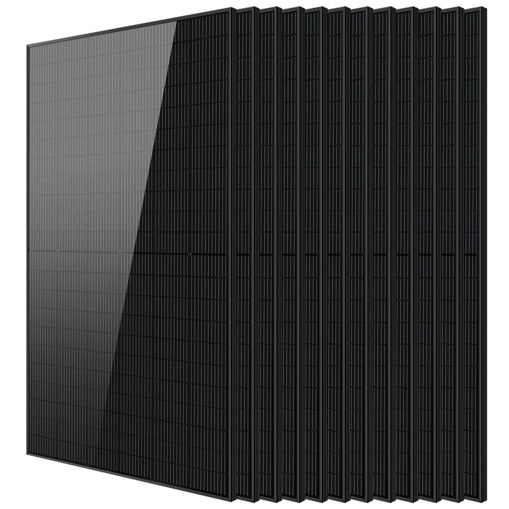 SunGoldPower 370W/ 415W/ 440W/ 500W Mono Black PERC Solar Panel UL 61730 CEC Listed