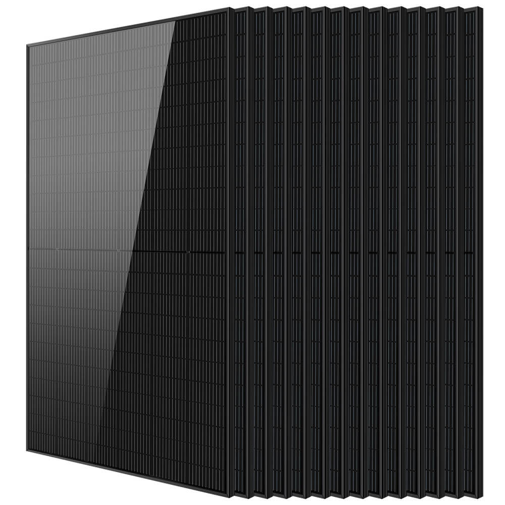 SunGoldPower 370W/ 415W/ 440W/ 500W Mono Black PERC Solar Panel UL 61730 CEC Listed
