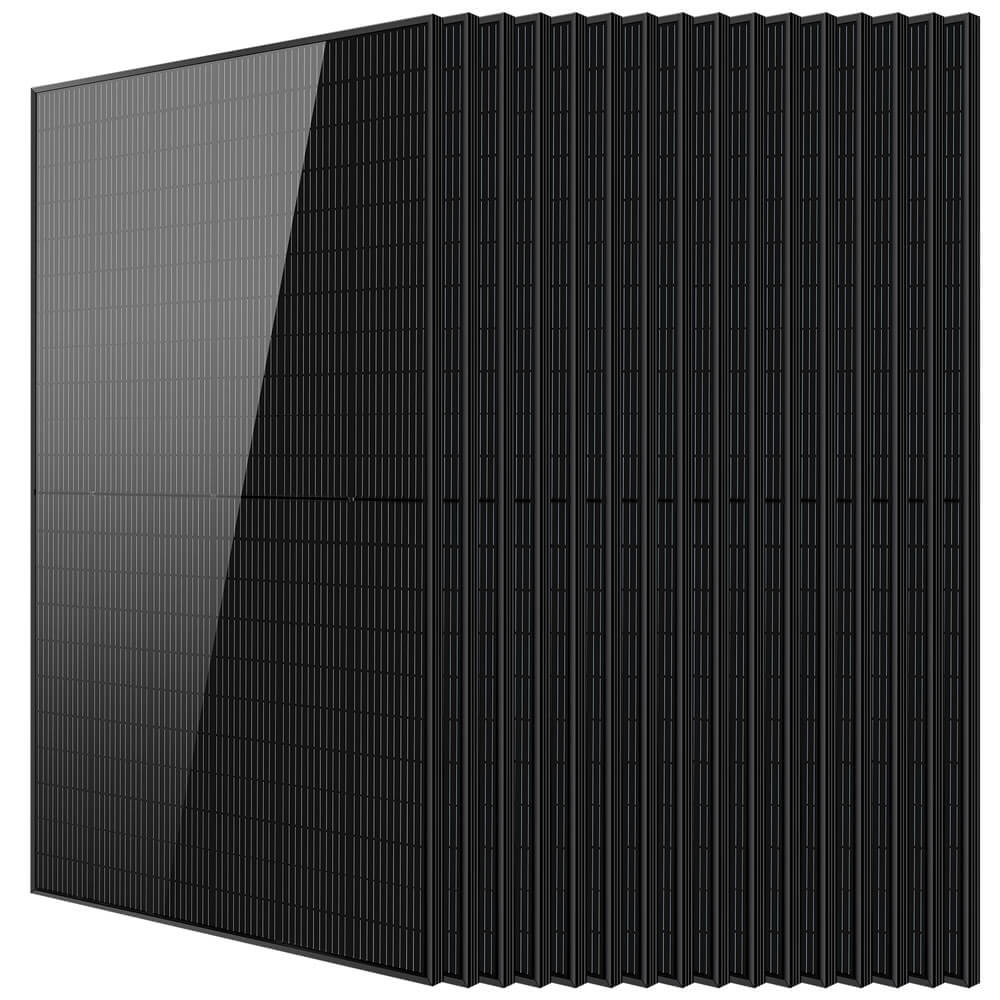 SunGoldPower 370W/ 415W/ 440W/ 500W Mono Black PERC Solar Panel UL 61730 CEC Listed