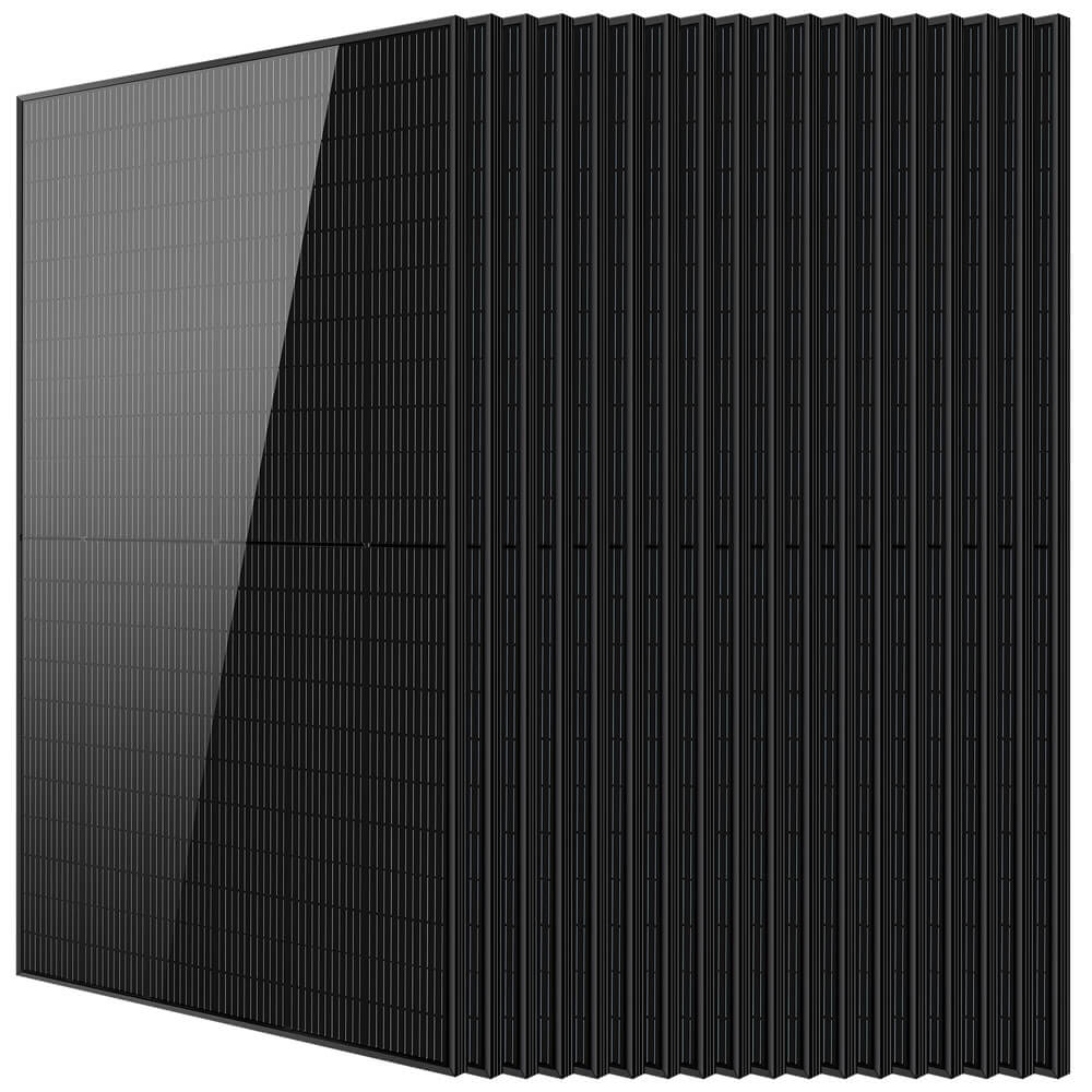 SunGoldPower 370W/ 415W/ 440W/ 500W Mono Black PERC Solar Panel UL 61730 CEC Listed