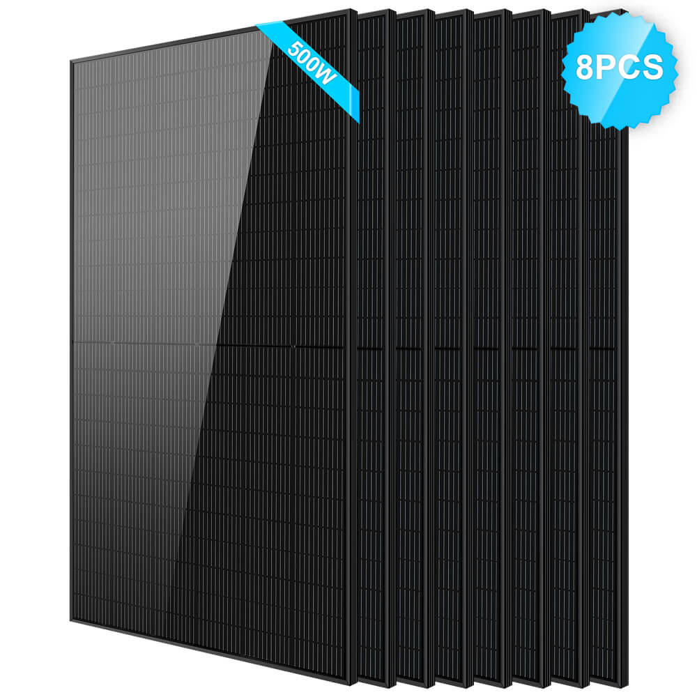 SunGoldPower 500W Mono Black PERC Solar Panel  UL61730 CEC Listed