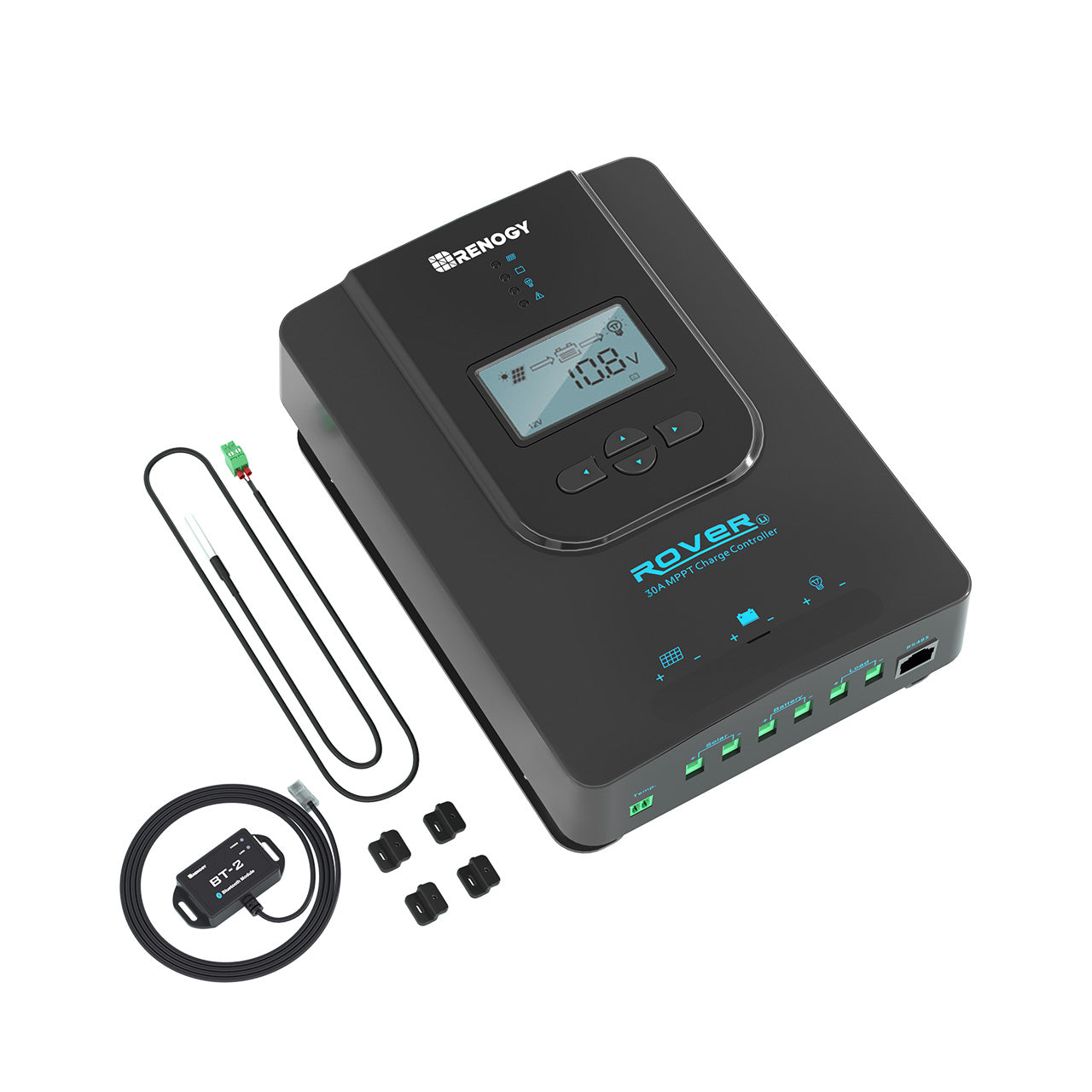 Renogy | Rover Li 30 Amp MPPT Solar Charge Controller | RNG-CTRL-RVR30-US