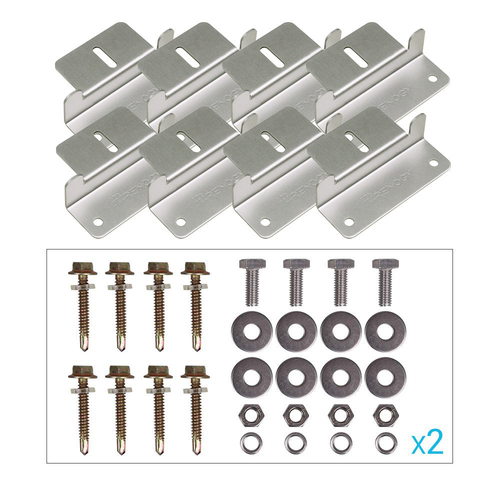 Renogy | Solar Panel Mounting Z Bracket -- Set of 4 | RNG-MTS-ZB-US