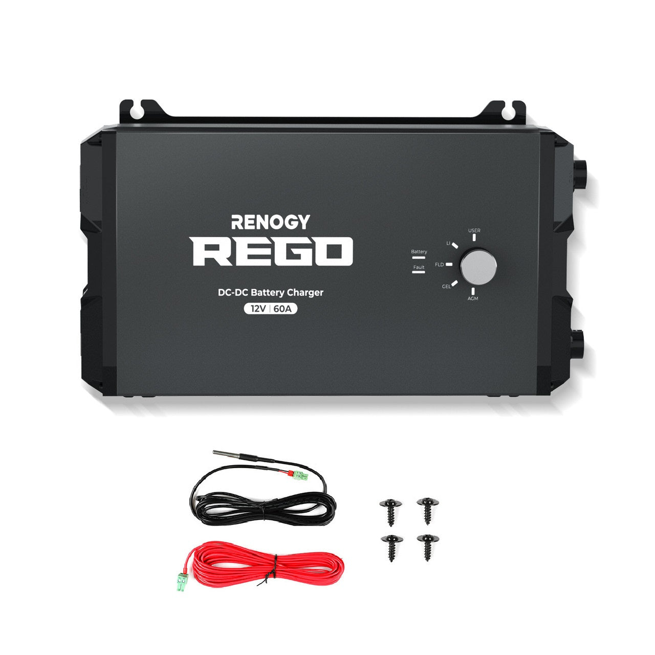 Renogy | REGO 12V 60A DC-DC Battery Charger | RCB1260DO-100506PR-US