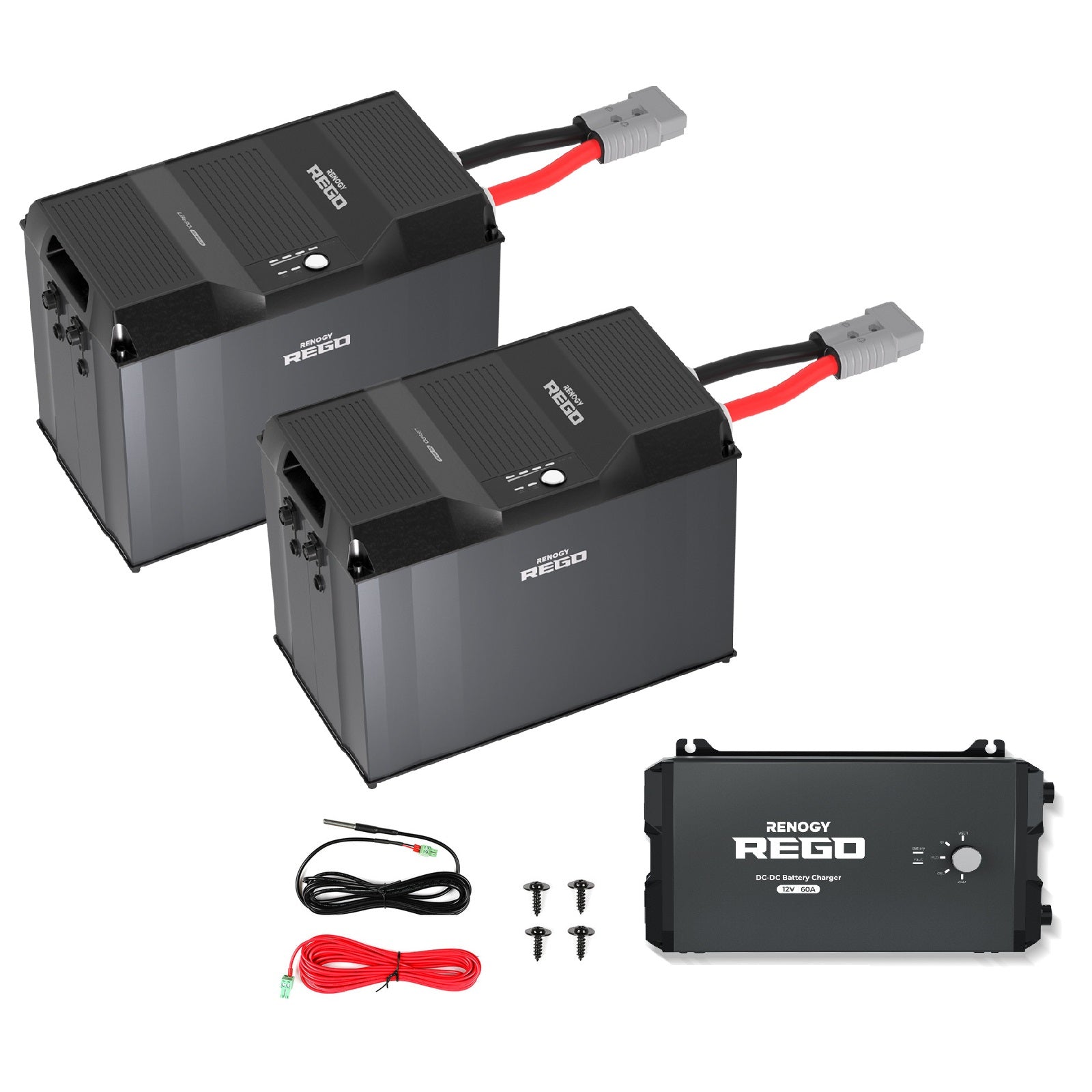 Renogy | REGO 12V 60A DC-DC Battery Charger | RCB1260DO-100506PR-US