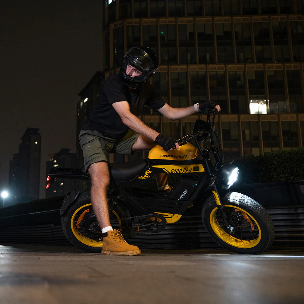 HappyRunSports G100 Pro 6000W Electric Bike Dual Battery