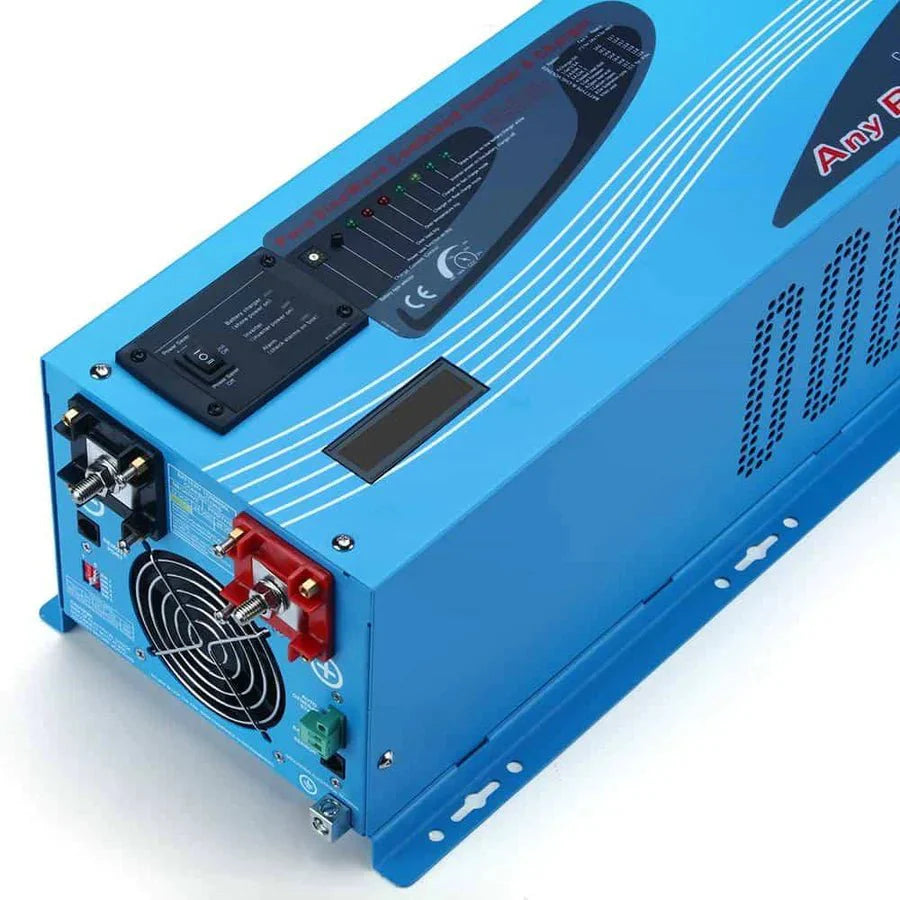 SunGoldPower 4000W DC 24V Split Phase Pure Sine Wave Inverter With Charger