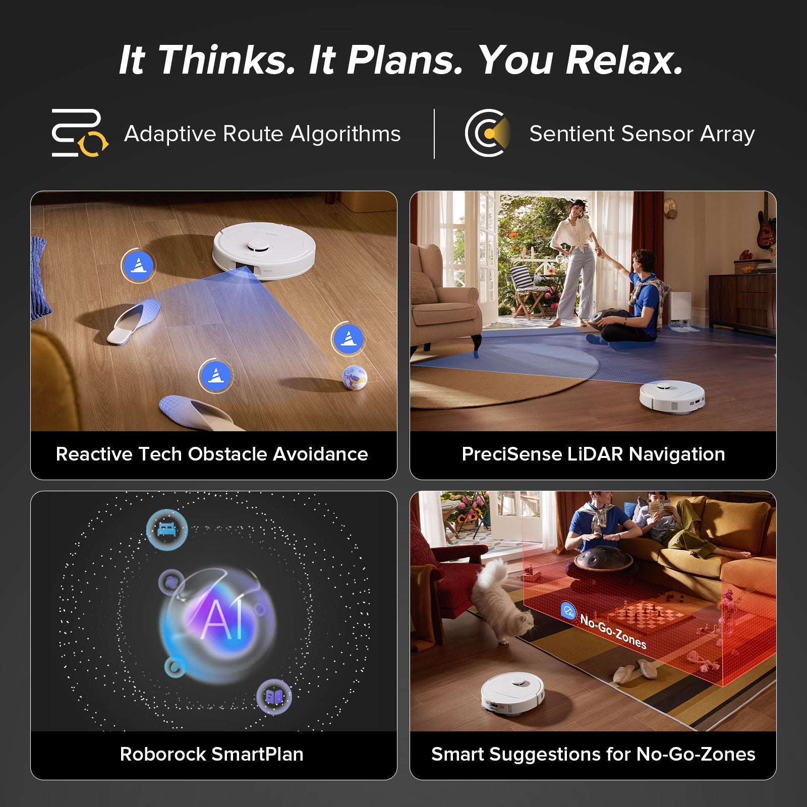 Roborock QV 35A Robot Vacuum with Multifunctional Dock (Upgraded from Qrevo S)