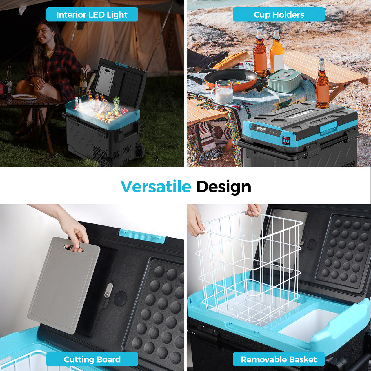 Renogy | 42 Quart (40L) Portable Refrigerator | DCCR40L-US