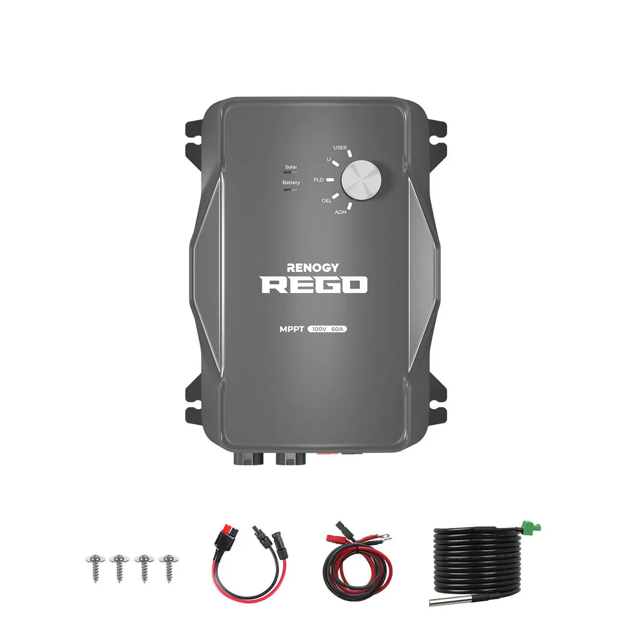 Renogy | REGO 12V 60A MPPT Solar Charge Controller | RCBREGO60-1006PR-US