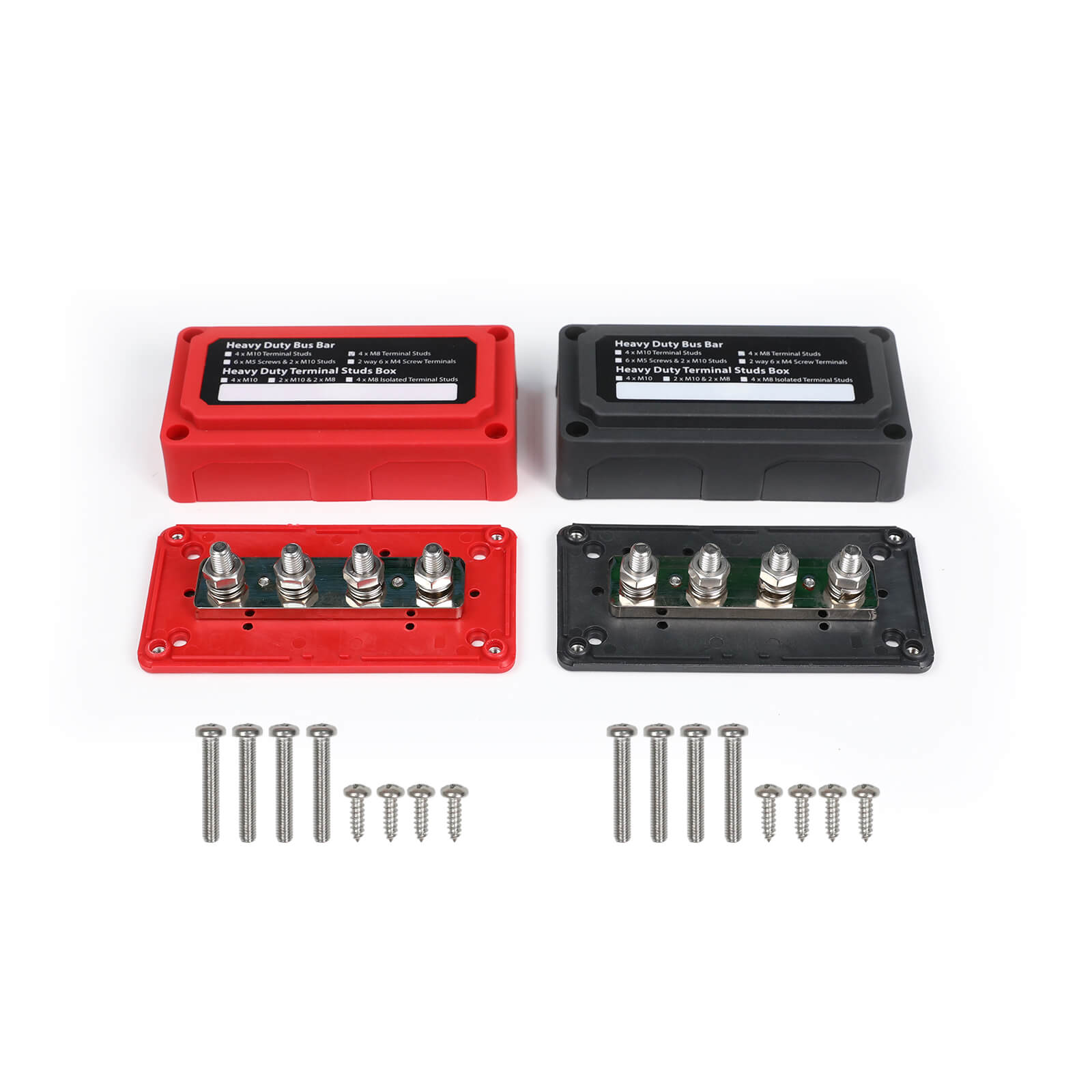 Renogy | 100A/300A Red/Black Busbar | RPD100RBB-US