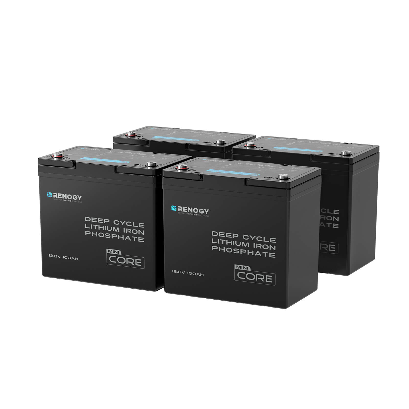Renogy | Core Mini - 12.8V 100Ah Lithium Iron Phosphate Battery | RBT12100LFP-M-US