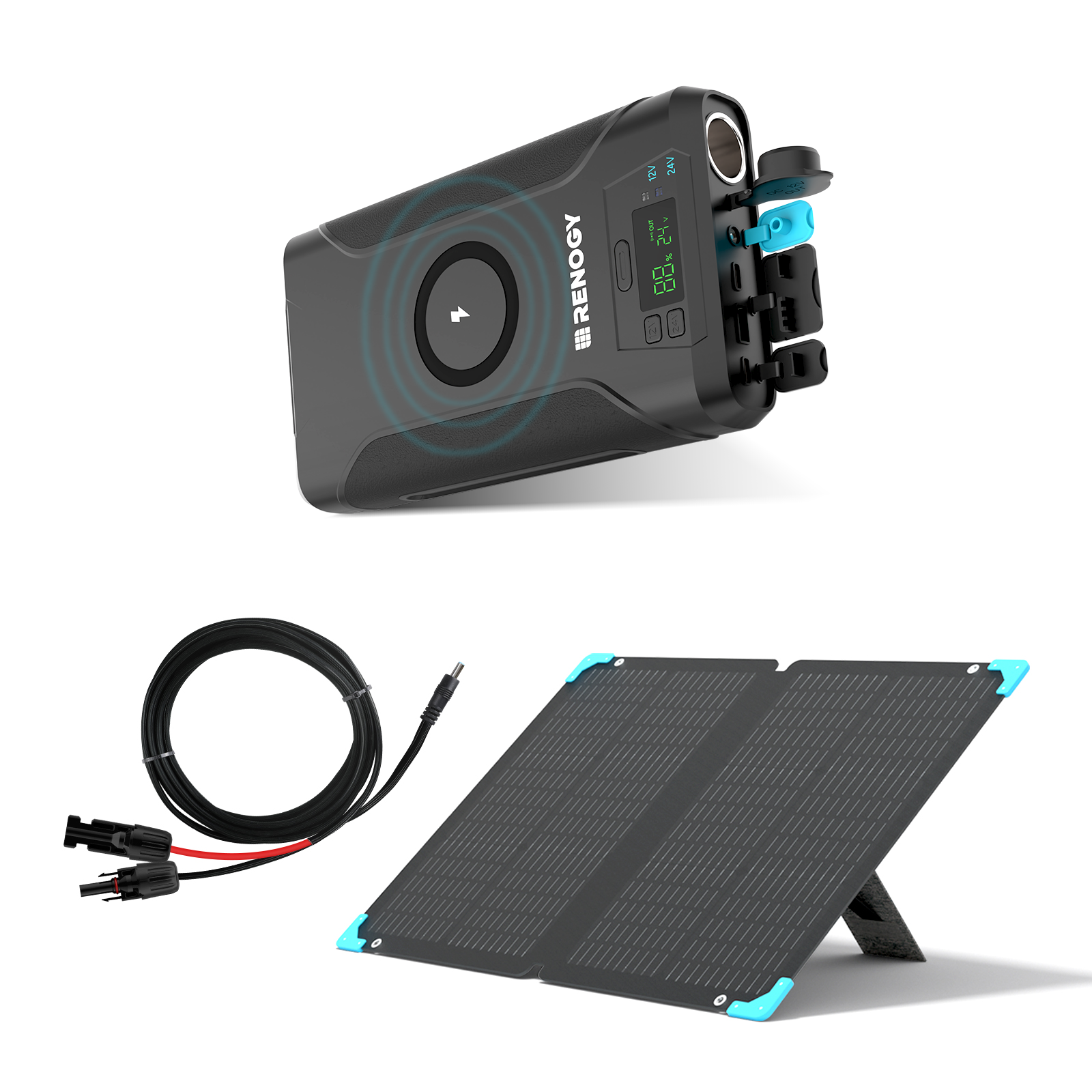 Renogy | 2025 Renogy | Upgraded 76,800mAh 276Wh Power Bank | DPB72000PRO-G1-US