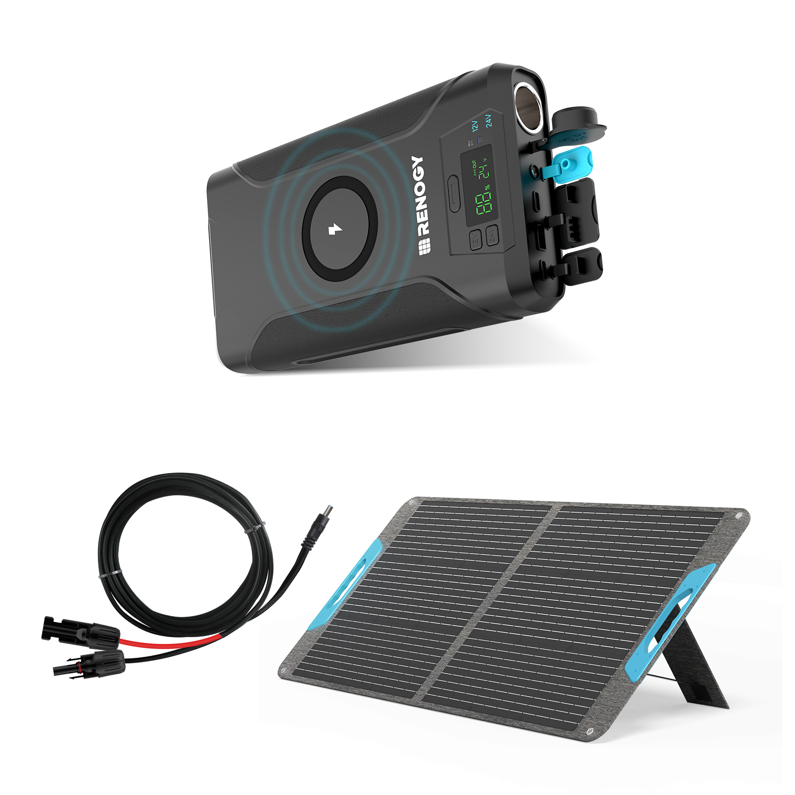 Renogy | 2025 Renogy | Upgraded 76,800mAh 276Wh Power Bank | DPB72000PRO-G1-US