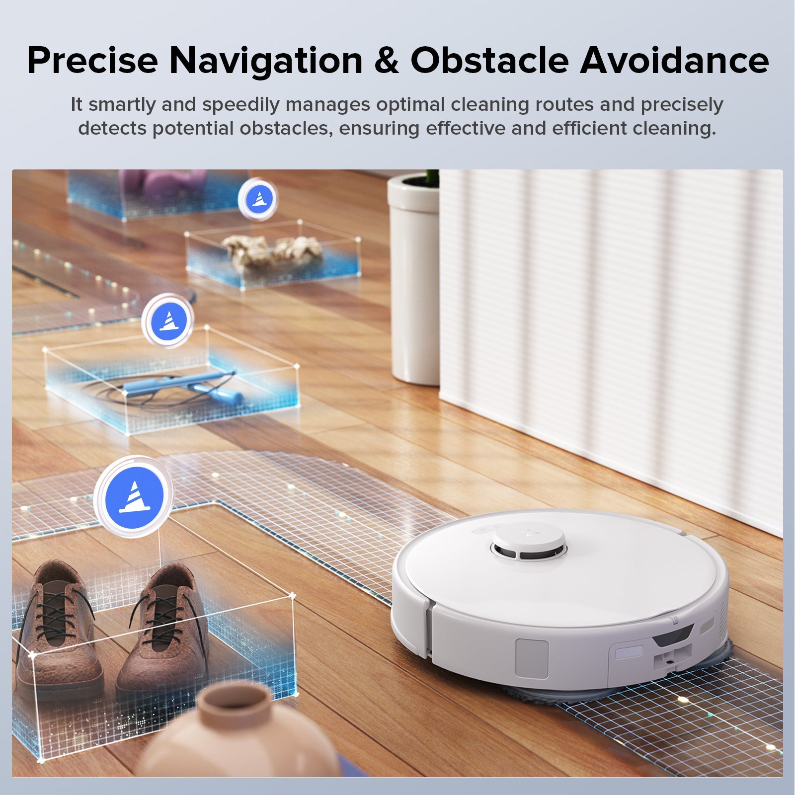 Roborock Qrevo Edge S5A Robot Vacuum with Multifunctional Dock 3.0