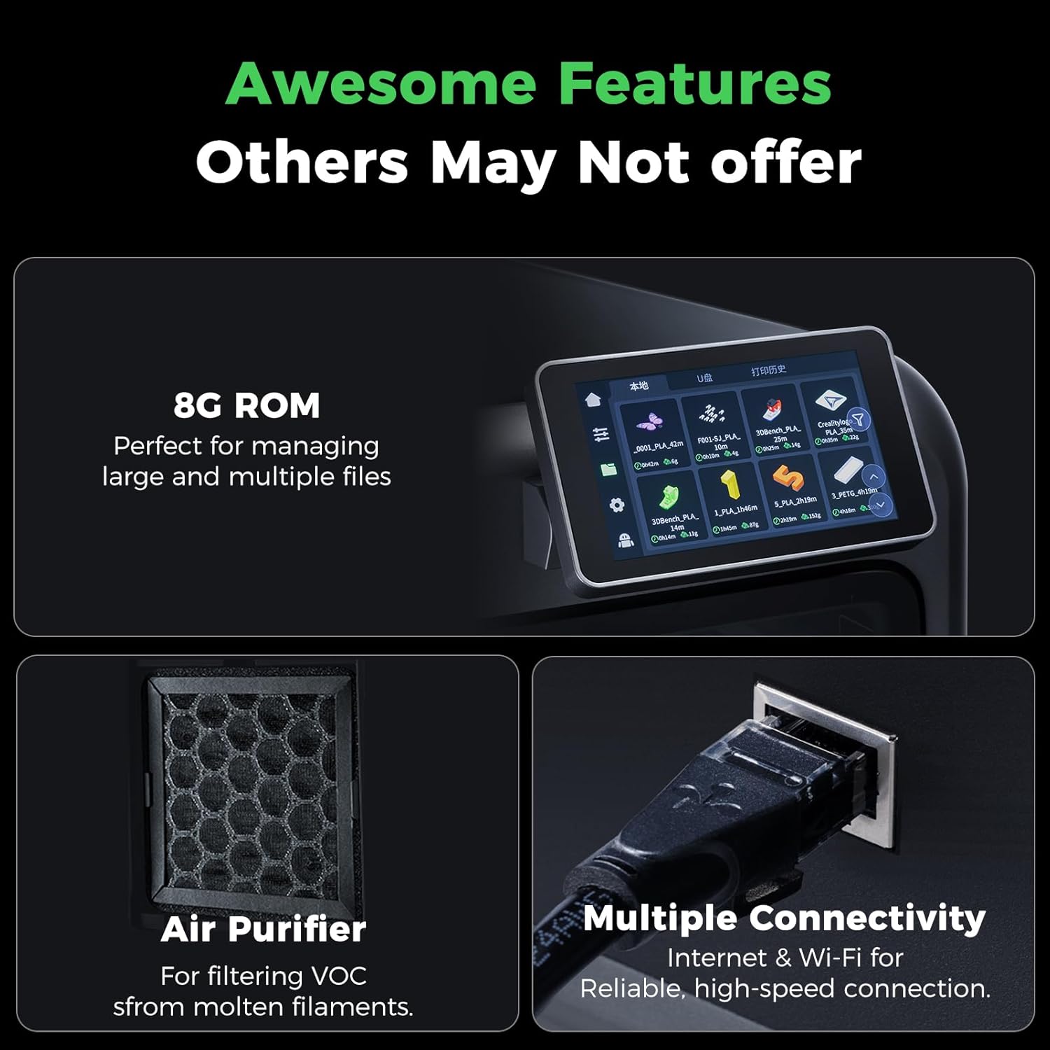 Creality K2 Combo 3D Printers, Multicolor 3D Printer Machine with CFS