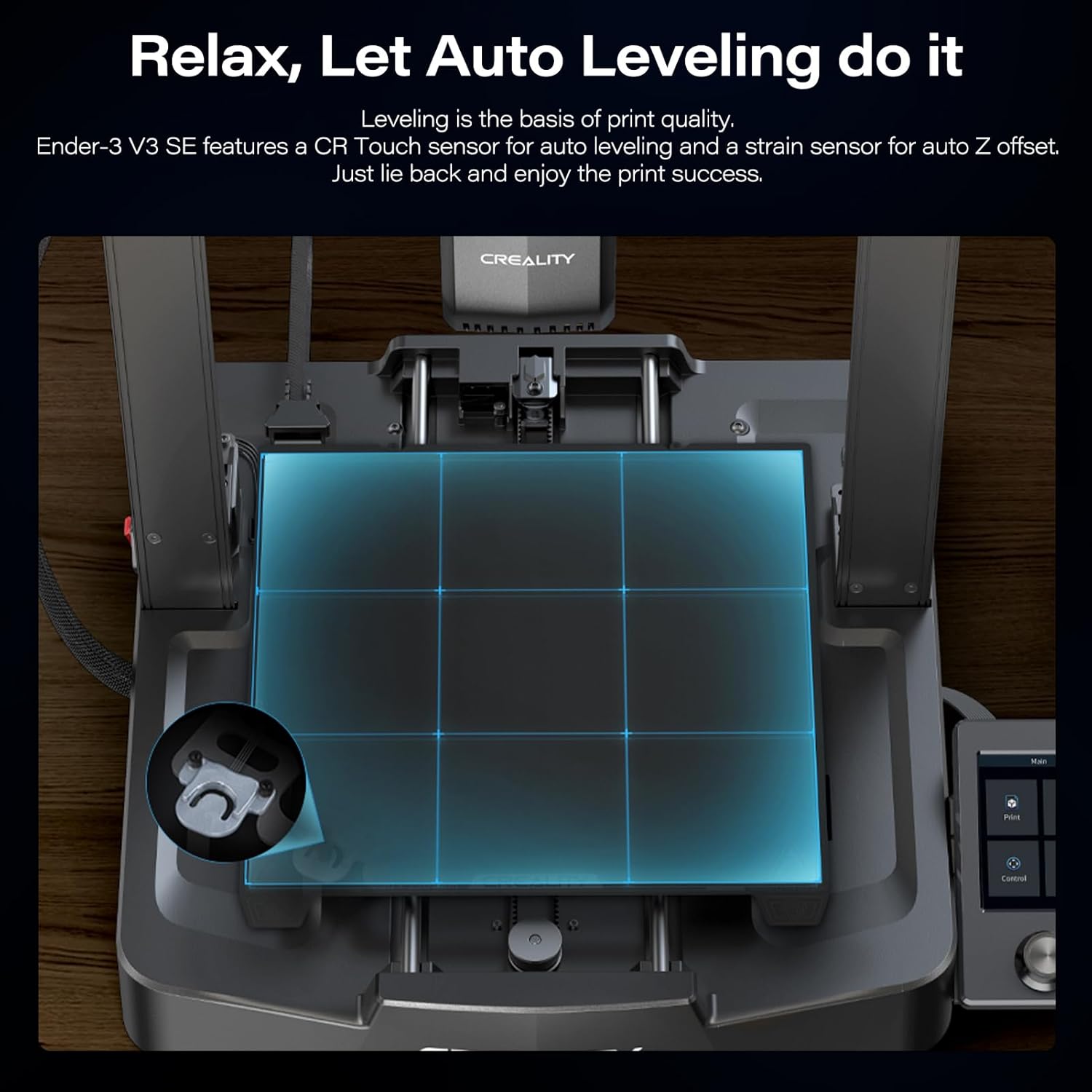 Creality Ender 3 V3 SE 3D Printer, 250mm/s Printing Speed