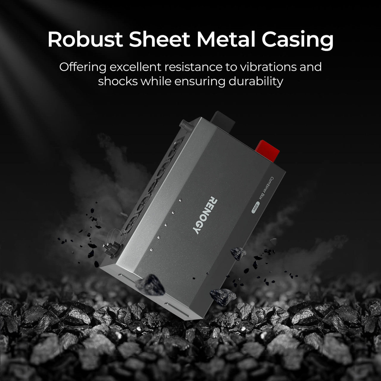 Renogy | 500A Combiner Box (Communication Version) | REC500CB-98CM-US