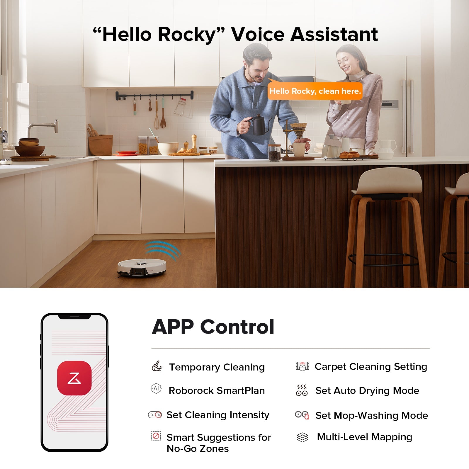 Roborock Qrevo Edge Robot Vacuum with Multifunctional Dock 3.0 (Upgraded from Qrevo Master)