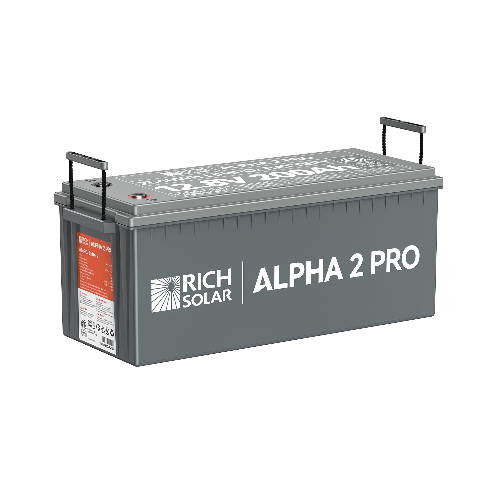 Rich Solar LiFePO4 Battery 12V 200Ah RS-B122SP