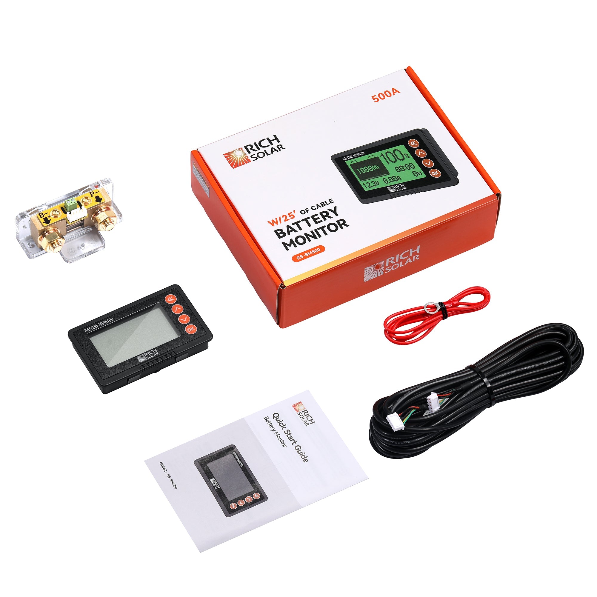 Rich Solar Battery Monitor 500A