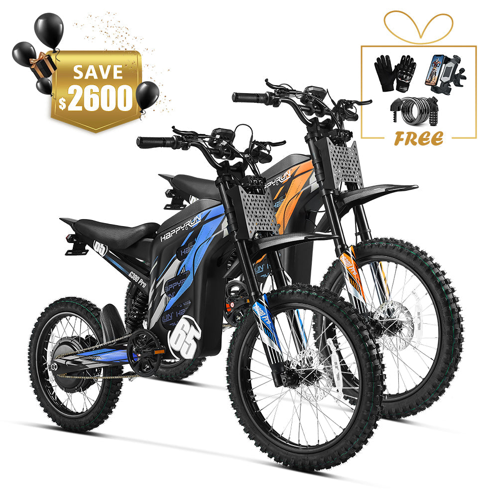 HappyRunSports Combo Sale Dirt Bike G300 Pro