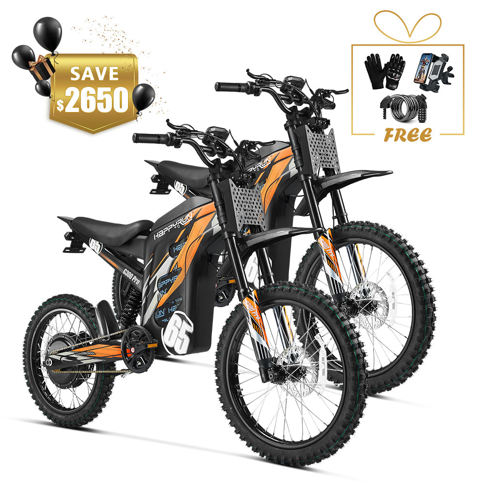 HappyRunSports Combo Sale Dirt Bike G300 Pro