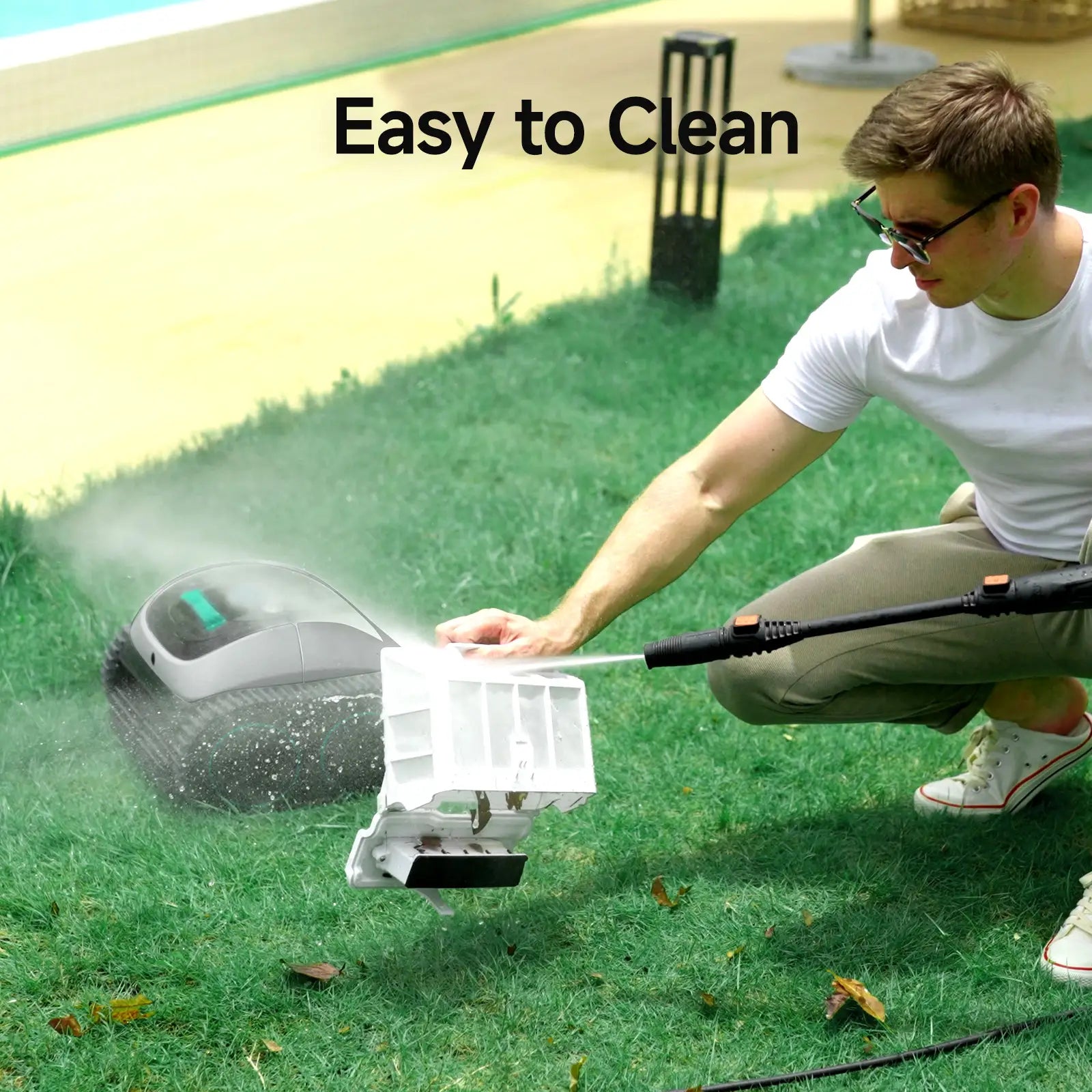 WYBOT C1 Cordless Robotic Pool Cleaner